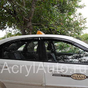 Дефлекторы боковых окон CHEVROLET Lacetti седан 2004-2013