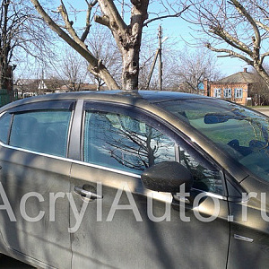 Дефлекторы боковых окон CITROEN C4 седан 2013~ 