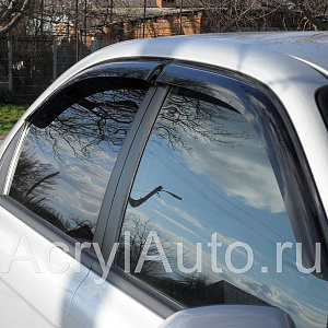 Дефлекторы боковых окон KIA Spectra 2005~