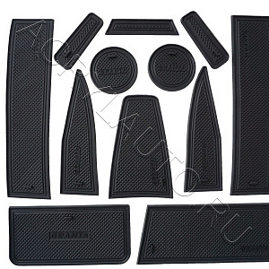 Коврики в ниши салона Lada Granta 2 2018~ (черный)