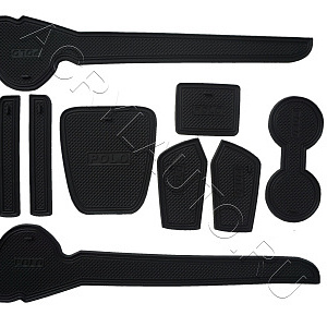 Коврики в ниши салона VOLKSWAGEN Polo  2010~ (черный)