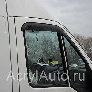 Дефлекторы боковых окон FIAT Ducato 2001-2006 / 2008-2012 (Елабуга)