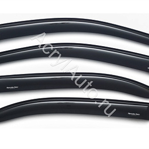 Дефлекторы боковых окон MERCEDES-BENZ C- class седан (W204) 2007-2014 