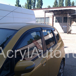 Дефлекторы боковых окон HONDA Fit / Jazz 2002-2008