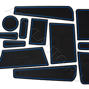 Коврики в ниши салона Lada Priora  (кромка синяя)