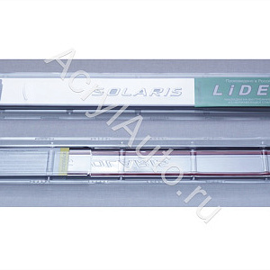 Накладки на пороги HYUNDAI Solaris 2010-2017