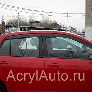 Дефлекторы боковых окон NISSAN Tiida седан 2004~