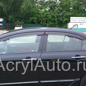 Дефлекторы боковых окон HONDA CIVIC седан 2006-2011