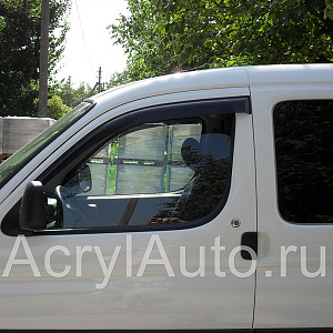 Дефлекторы боковых окон PEUGEOT Partner 1997-2008 / Partner Origin 2008~ / RENAULT Kangoo 1998~