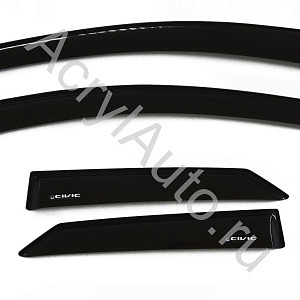 Дефлекторы боковых окон HONDA CIVIC хэтчбек 2006-2011