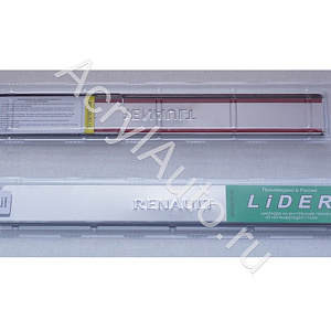 Накладки на пороги RENAULT Megane II 2003-2009
