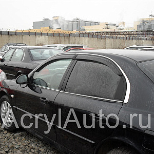 Дефлекторы боковых окон HYUNDAI Sonata 4/5 1996-2012