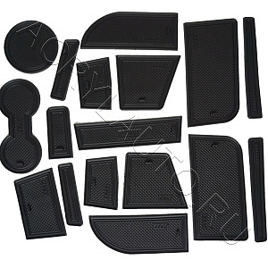 Коврики в ниши салона Lada Xray 2016~ (черный)