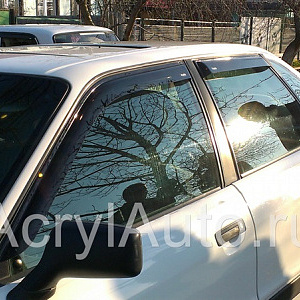 Дефлекторы боковых окон AUDI 80 седан (B3,B4) 1986-1996