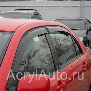 Дефлекторы боковых окон TOYOTA Corolla седан 2000-2006 