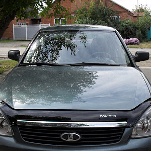 Дефлектор капота ВАЗ Priora (Евро)