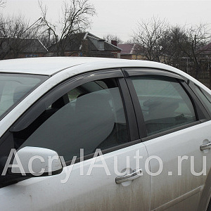 Дефлекторы боковых окон FORD Focus II седан/хэтчбек 2004-2011 