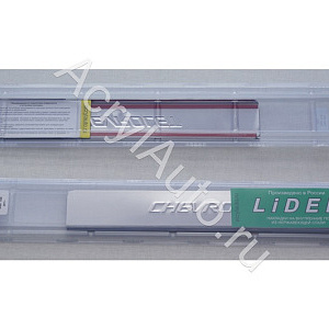 Накладки на пороги CHEVROLET Aveo 2012~