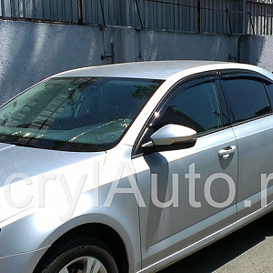 Дефлекторы боковых окон SKODA Octavia A7 2013-2020