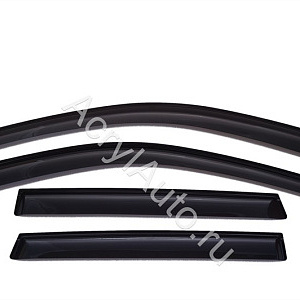 Дефлекторы боковых окон VOLKSWAGEN Touareg 2010-2018