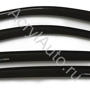 Дефлекторы боковых окон FORD Fiesta 5дв. хэтчбек 2001-2007