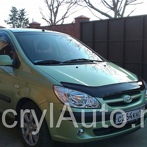 Дефлектор капота HYUNDAI Getz 2007~ (Евро)